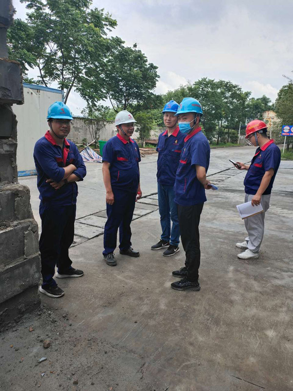 公司開展二季度安環(huán)、消防、防汛綜合大檢查