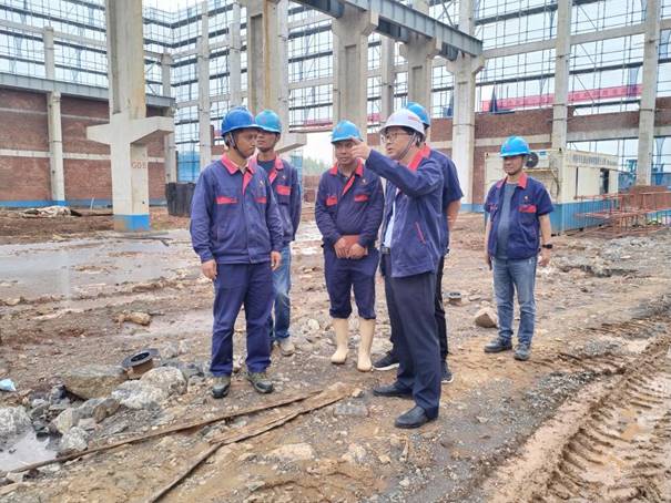 公司開(kāi)展第三季度安全、環(huán)保、消防綜合檢查 