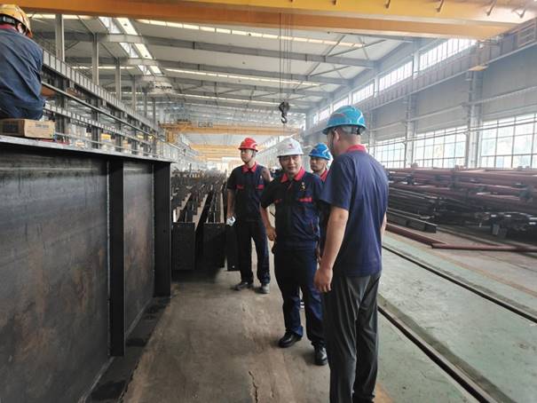 公司開(kāi)展第三季度安全、環(huán)保、消防綜合檢查 